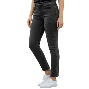 St. John's Bay Women's Black Straight Leg Jeans